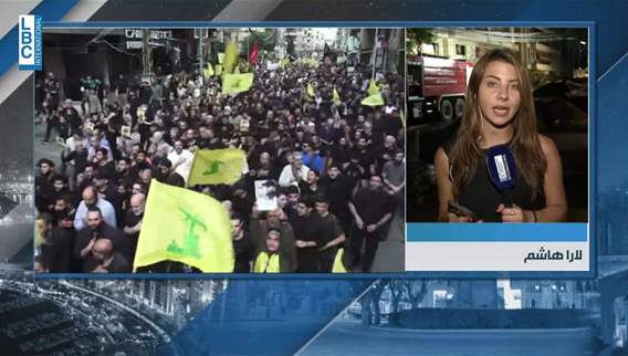 Massive funeral for Hezbollah's leader Ibrahim Aqil in Beirut's southern suburbs