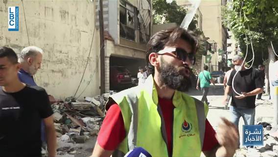 Beirut's Bachoura hit for the first time: Israel targets health center, killing medics