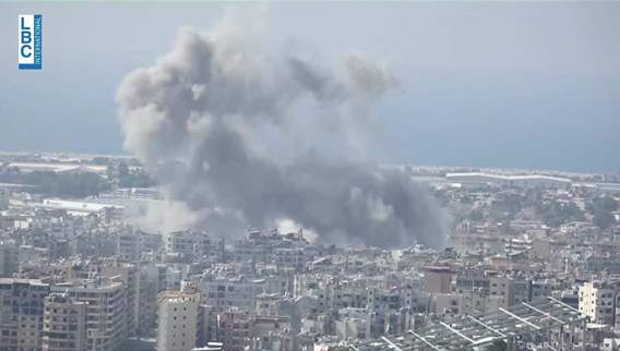 Beirut's southern suburbs saw multiple Israeli strikes throughout the day