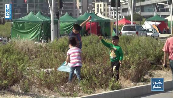 The story behind displaced people in the streets of Beirut