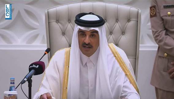 Emir of Qatar calls for halting aggression on Lebanon and Gaza