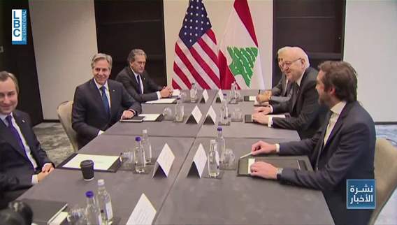 US Secretary of State meets PM Mikati in London to halt Israel's war on Lebanon