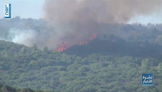 Tensions escalate: Israel burns forests in border villages