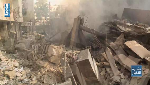 LBCI inspects destruction caused by Israeli aggression on Beirut's southern suburbs