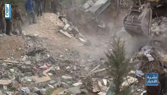 Massacre in Akkar: Destruction in Ain Yaaqoub caused by Israeli attacks