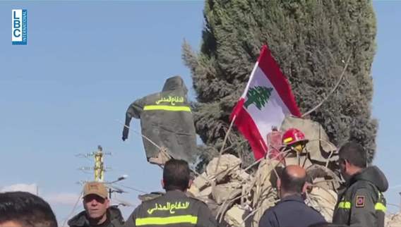 Baalbek mourns Civil Defense members killed by Israeli airstrikes