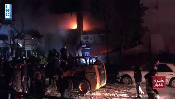 Israeli airstrike on Mar Elias in Beirut kills one, injures nine