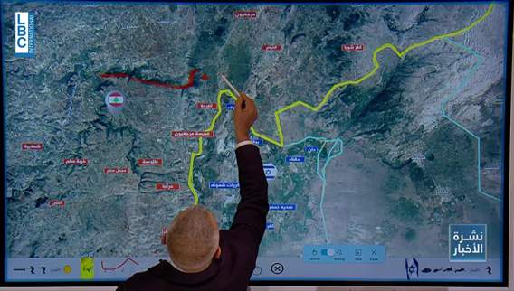 Military dimensions of Israel isolating Marjaayoun from Nabatieh