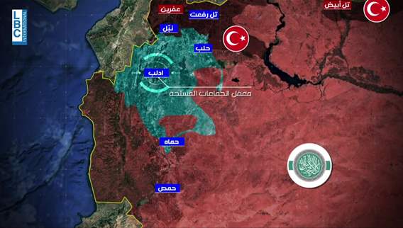 Second week of Syrian armed opposition attacks: A map of power distribution