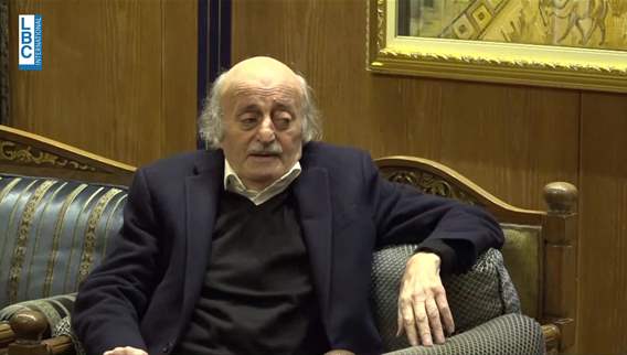 Walid Joumblatt: Israeli occupation of five hills in South Lebanon violates ceasefire agreement